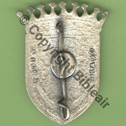 A1063 2000- ETOM.82 MAINE PAPEETE  DRAGO bol prison petit Dos tres irreg  Embouti Attac KC Src.Y.GENTY 3Eur10.06 